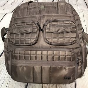 Lug Puddle  Jumper Tote, Walnut brown